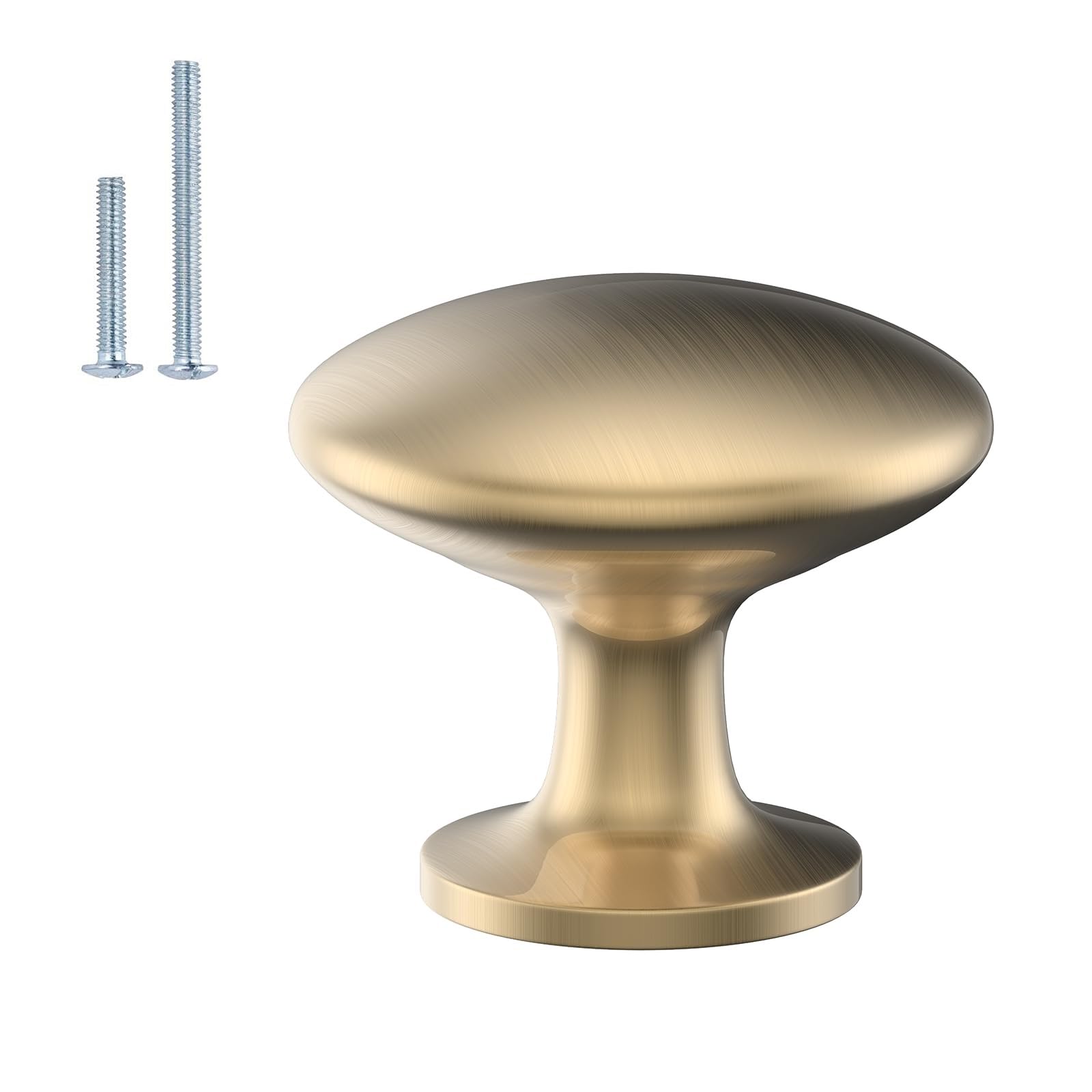 Photo 1 of homdiy Champagne Bronze Cabinet Knobs Kitchen Drawer Knobs, 30 Pack Cabinet Hardware Zinc Alloy Pulls for Dresser Drawer Cupboard