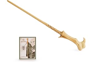 Wizarding World Harry Potter, 12-inch Spellbinding Voldemort Magic Wand with Collectible Spell Card, Kids Toys for Ages 6 and up