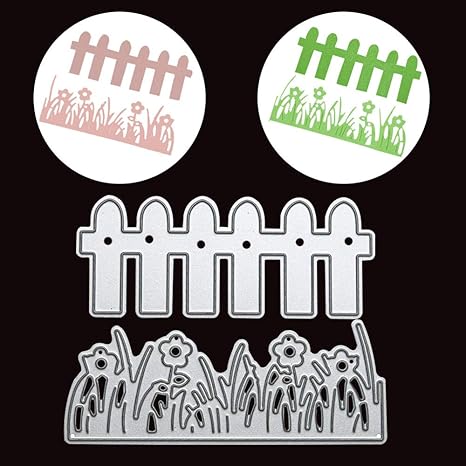 Download Amazon Com 3 2 By 1 8 Inches Fence Grass Metal Cutting Dies For Scrapbooking Card Making Scrapbooking Christmas Craft Dies Jst128 PSD Mockup Templates