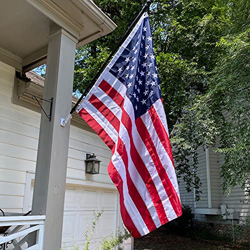 TOPFLAGS American Flag US Flags 4x6FT for Outdoor USA Heavy Duty High Wind Embroidered Stars
