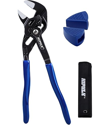 Siopob Channel Lock Pliers – Ratchet Adjustable Clamp Jaw, Water Pump Pliers For Plumbing, Electrical & Automotive Repair