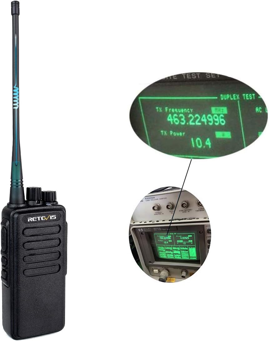 Retevis RT1 Walkie Talkies for Adults,Long Range Rechargeable Two Way Radios,High Power,Rugged,3000mAh Battery,Emergency 2 Way Radios with Earpiece