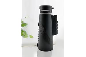 40x60 HD Portable Telescope, High Power Wide Angle for Camping, Hiking & Bird Watching Black