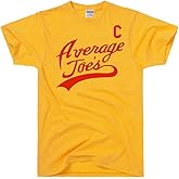 DIRTYRAGZ Dodgeball Movie Average Joes Shirt - Funny Mens Tshirts Movie Jerseys Average Joes Dodgeball Costume Graphic Tee