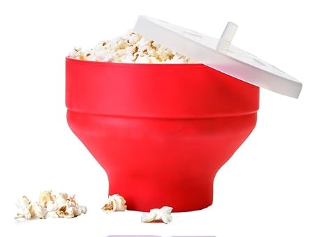NIGHT-GRING Recipiente para cocinar Palomitas en microondas ...