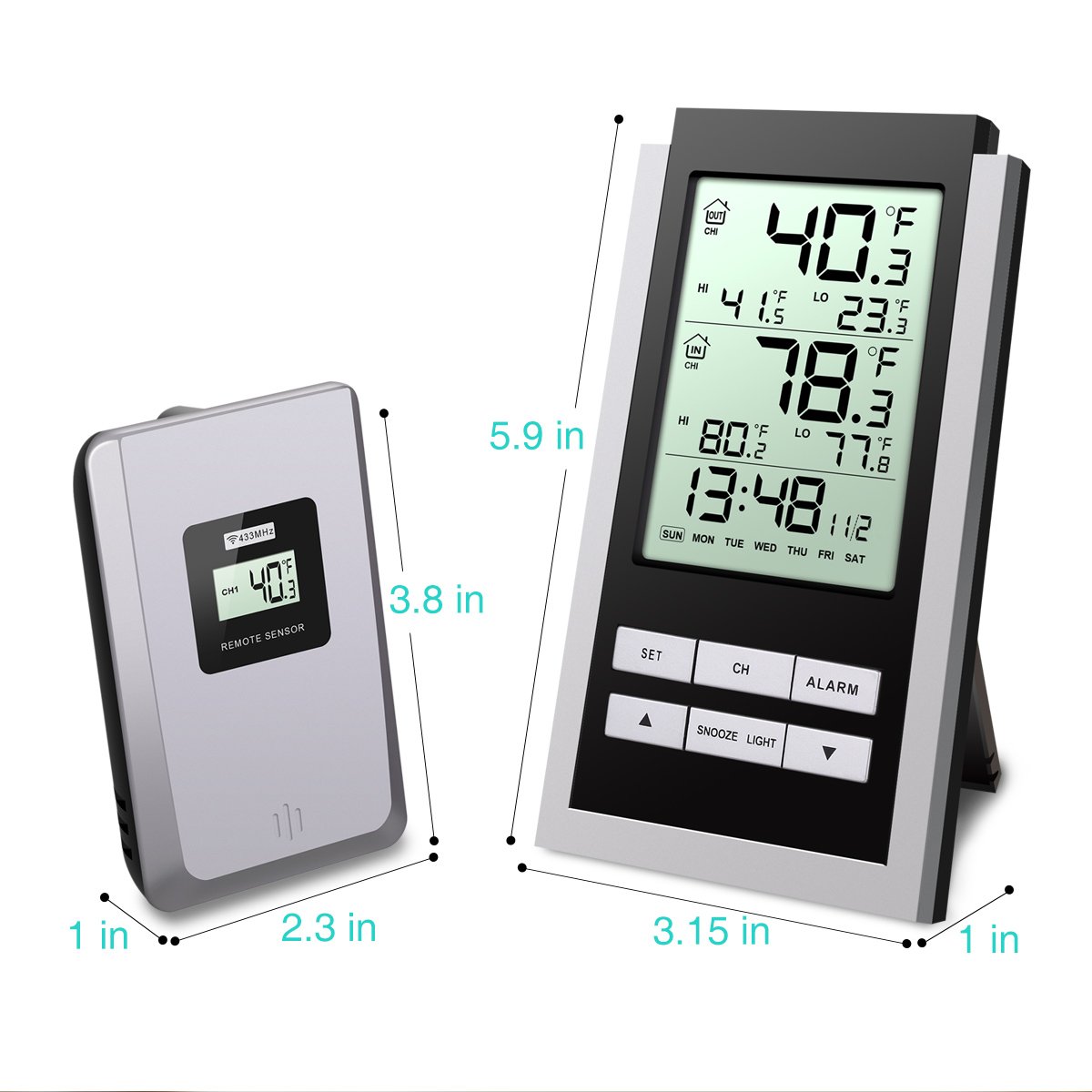 Temperature monitor. Temperature monitor