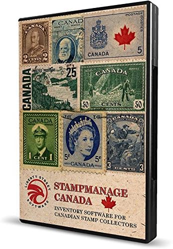 StampManage Canada 2017 - Canadian Stamp Inventory Software. Uses SCOTT Catalog numbers. Inventory your stamp albums, stock books and single stamps. Inventory Your First Day Covers & Plate Blocks