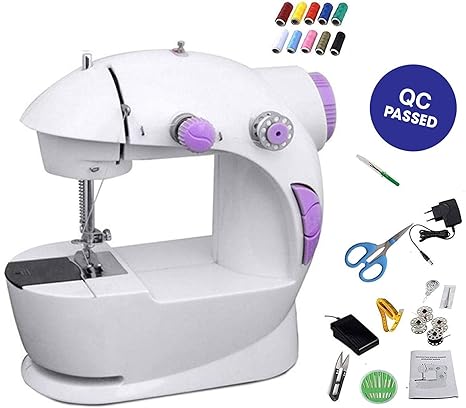 Appigo Mini Sewing Machine for Home Tailoring with Sewing Accessories