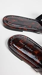Tory Burch Women's Miller Sandals, Tortoise
