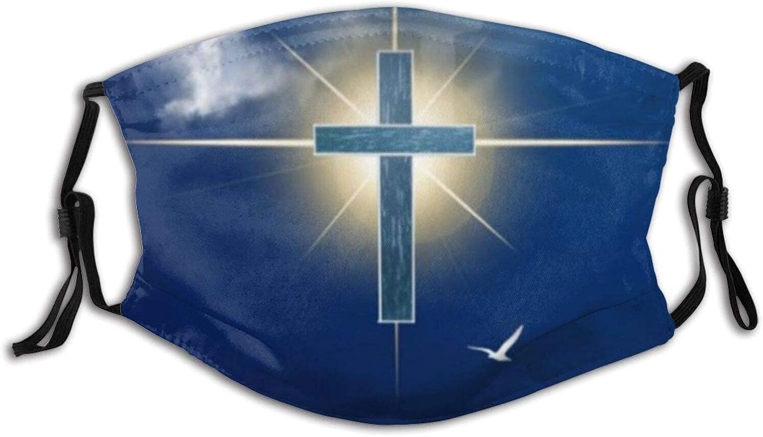 Jesus Christian Cross_Christian Jesus Face Mask, Jesus Cross Masks