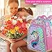 3PCS Rolling Backpack for Girls, 20