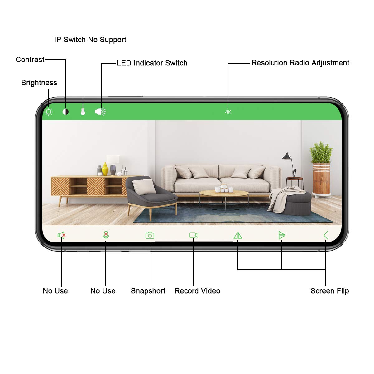 Hidden Spy Camera Wireless Charger Cam - KMBCAM 2019 HD 1080P Portable WiFi Nanny Cam, Night Vision and Motion Detective, 2 Power Port Indoor Covert Security Cam for Home, No Audio