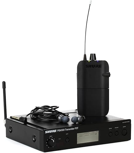 SHURE PSM300 Transmitter P3T 送信機のみ Amazon.com: Shure P3T Wireless Transmitter for PSM300