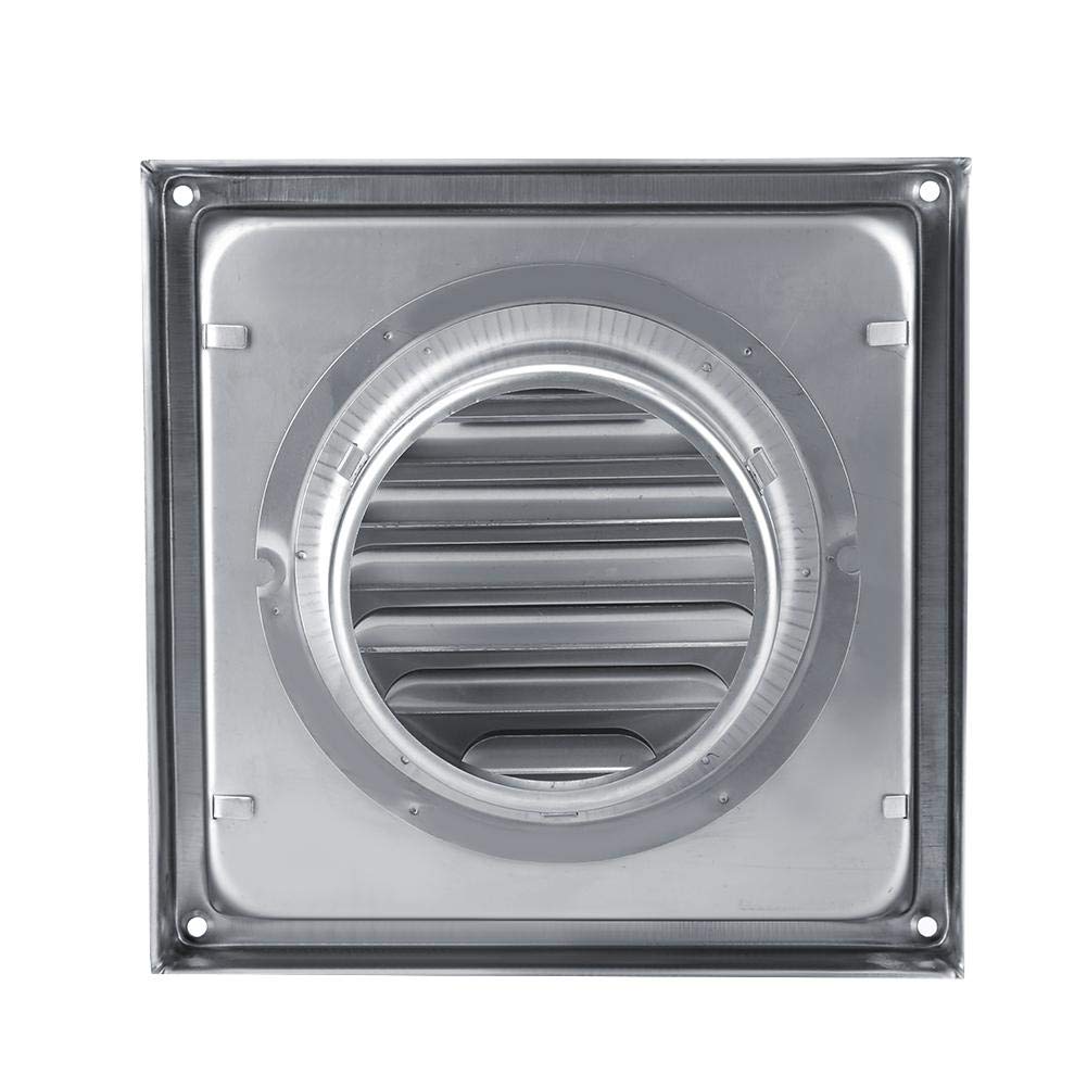 Ejoyous Square Tumble Dryer Extractor Fan Outlet Stainless Steel Wall