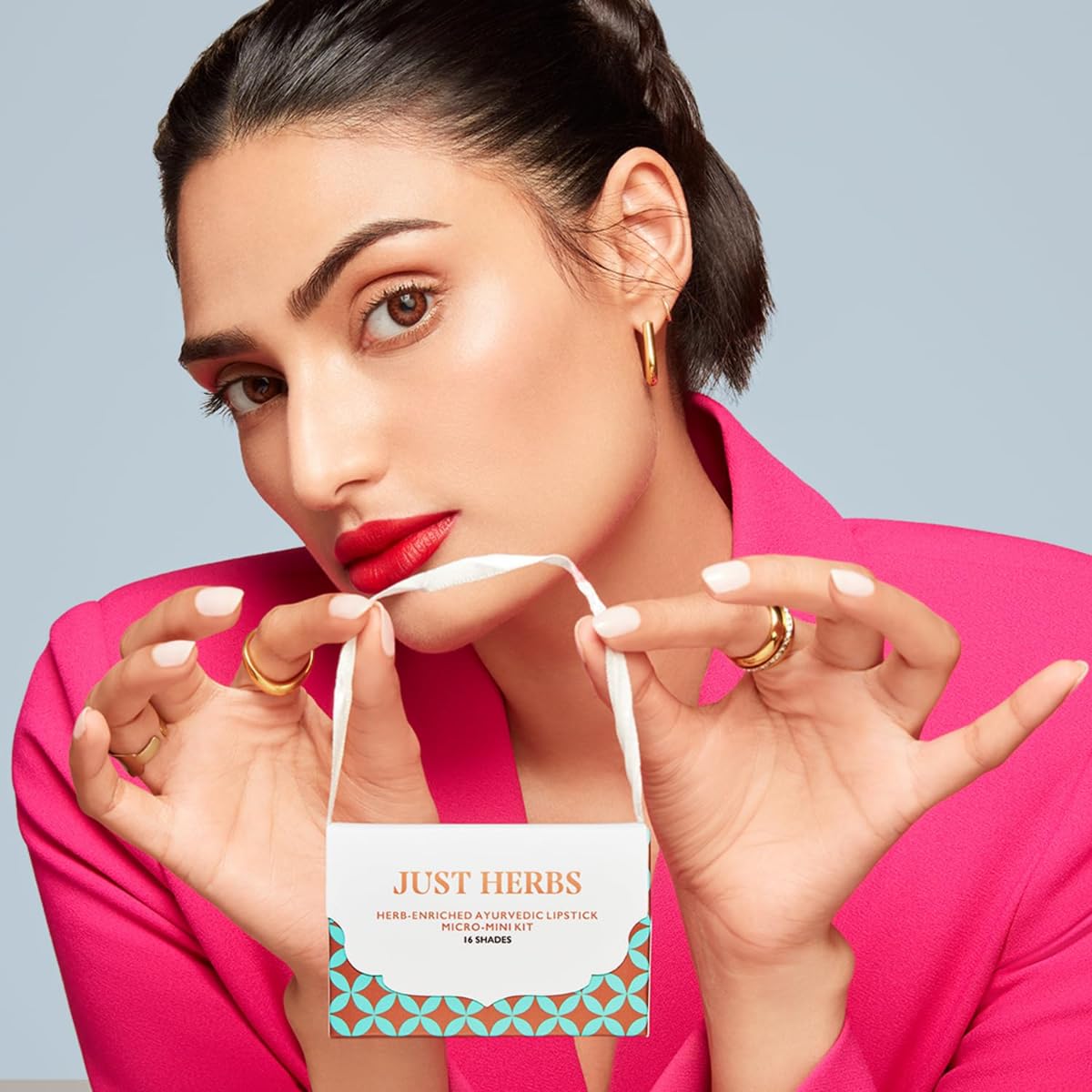 Just Herbs Herb Enriched Ayurvedic Lipstick Shade Sampler Kit