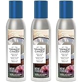 Yankee Candle Concentrated Air Freshener Room Spray, Odor Eliminator for Home, Bathroom, Coconut Beach, 1.5 Oz (Pack of 3)