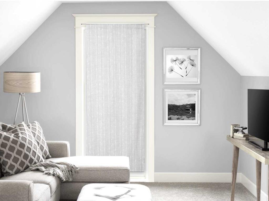 Soleil d'ocre Half Breeze, Polyester, White, 70 x 200 cm