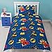 Lego Batman Movie Hero Single Duvet Cover Set - Rotary Design UK duvet cover size 53in x 78in