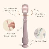 Moonkie Baby Finger Toothbrush Tongue Cleaner Kit Blush 2 Pcs view 6