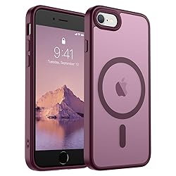 SUPFINE Magnetic for iPhone SE Case 2022 (3rd)/2020