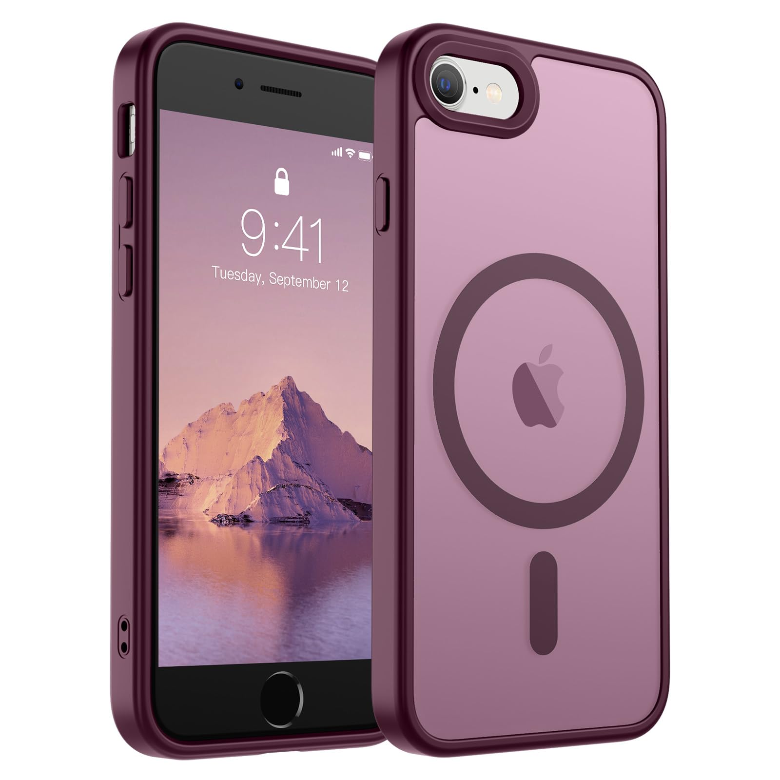 SUPFINE Magnetic for iPhone SE Case 2022 (3rd)/2020