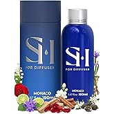 Monaco No.1008 Hotel Diffuser Oil Refill, 5.07 Fl oz | 150ml, Luxury Home Scent Fragrance Oil for Diffuser Ultrasonic and Waterless Diffuser Oil and Crafting, Long-Lasting Aroma