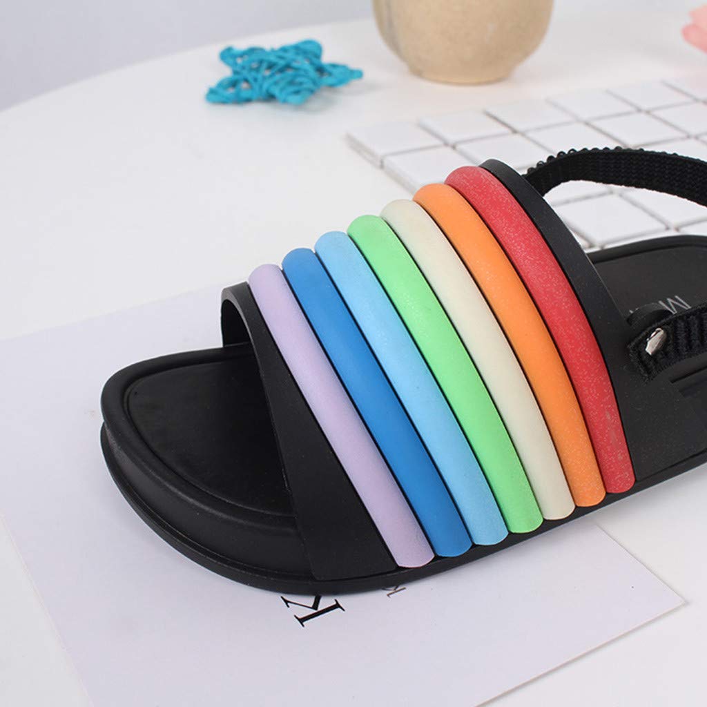 toddler boy rainbow sandals