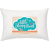 Little Sleepy Head Bed Pillow - Youth Pillow 16 X 22 - Soft & Hypoallergenic - Kids Sleeping Pillow - Toddler Bed Pillow - Perfect Size - Backed by Our Love The Fluff Guarantee (1 Pack)