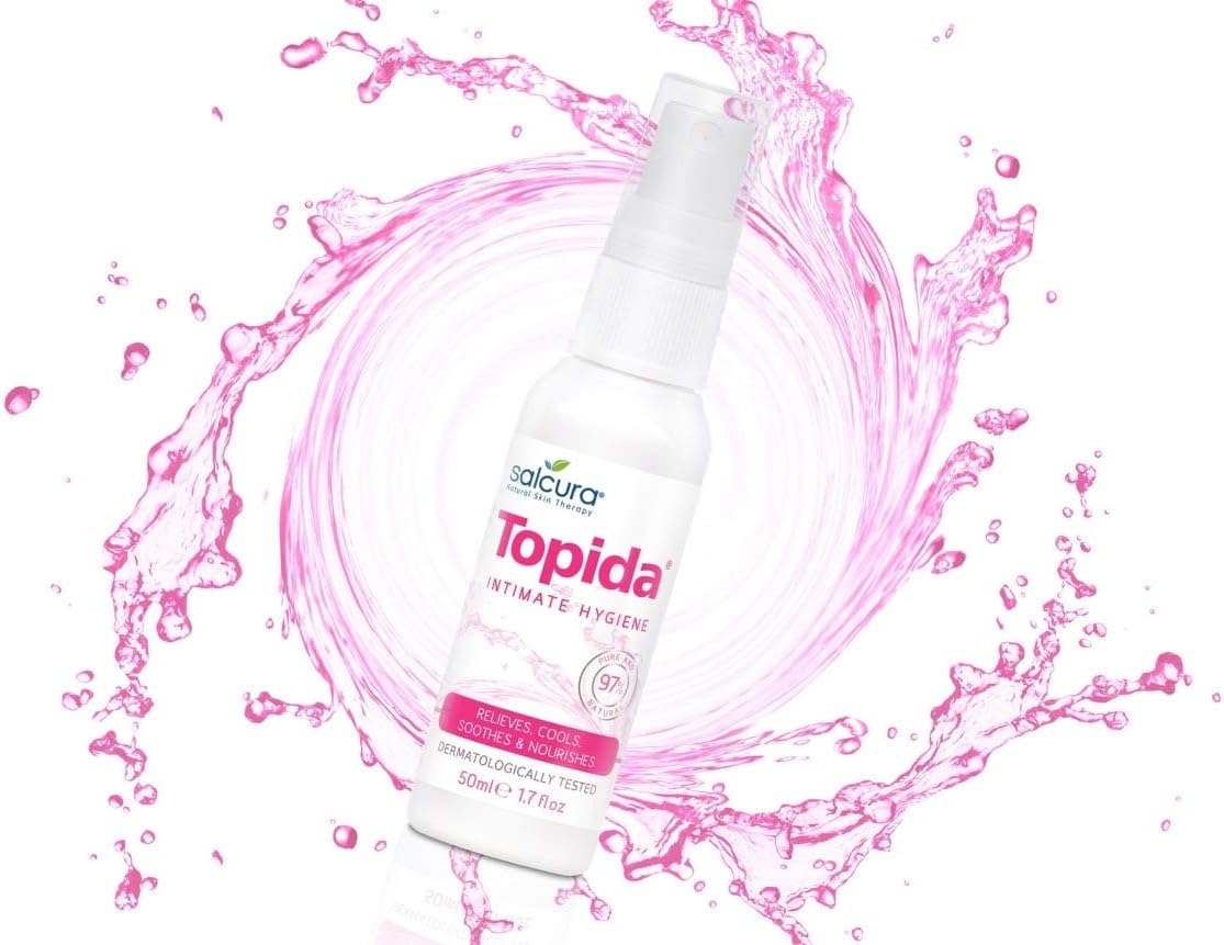 Salcura Natural Skin Therapy, Topida Essential Oil Intimate Hygiene Spray Contains, Safflower, Rosehip - Image 5