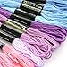 Rainbow Color Embroidery Floss - Cross Stitch Threads - Friendship Bracelets Floss - Crafts Floss - 160 Skeins Per Set