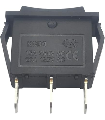 Amazon.com: DIYhz 3Pcs AC16A/125V 16A/250V 6Pins 2 Position
