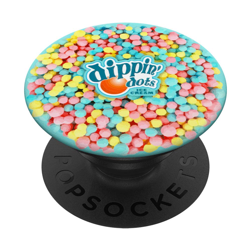 Dippin Dots - Rainbow Color Ice Cream PopSockets Swappable PopGrip