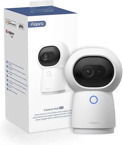 Aqara 2K Security Indoor Camera Hub G3 with HomeKit Secure Video UK Plug