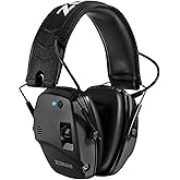 ZOHAN 035 Bluetooth 5.4 Shooting Ear Protection Earmuff, Active Noise Canceling, Hearing Protection with Sound Amplification