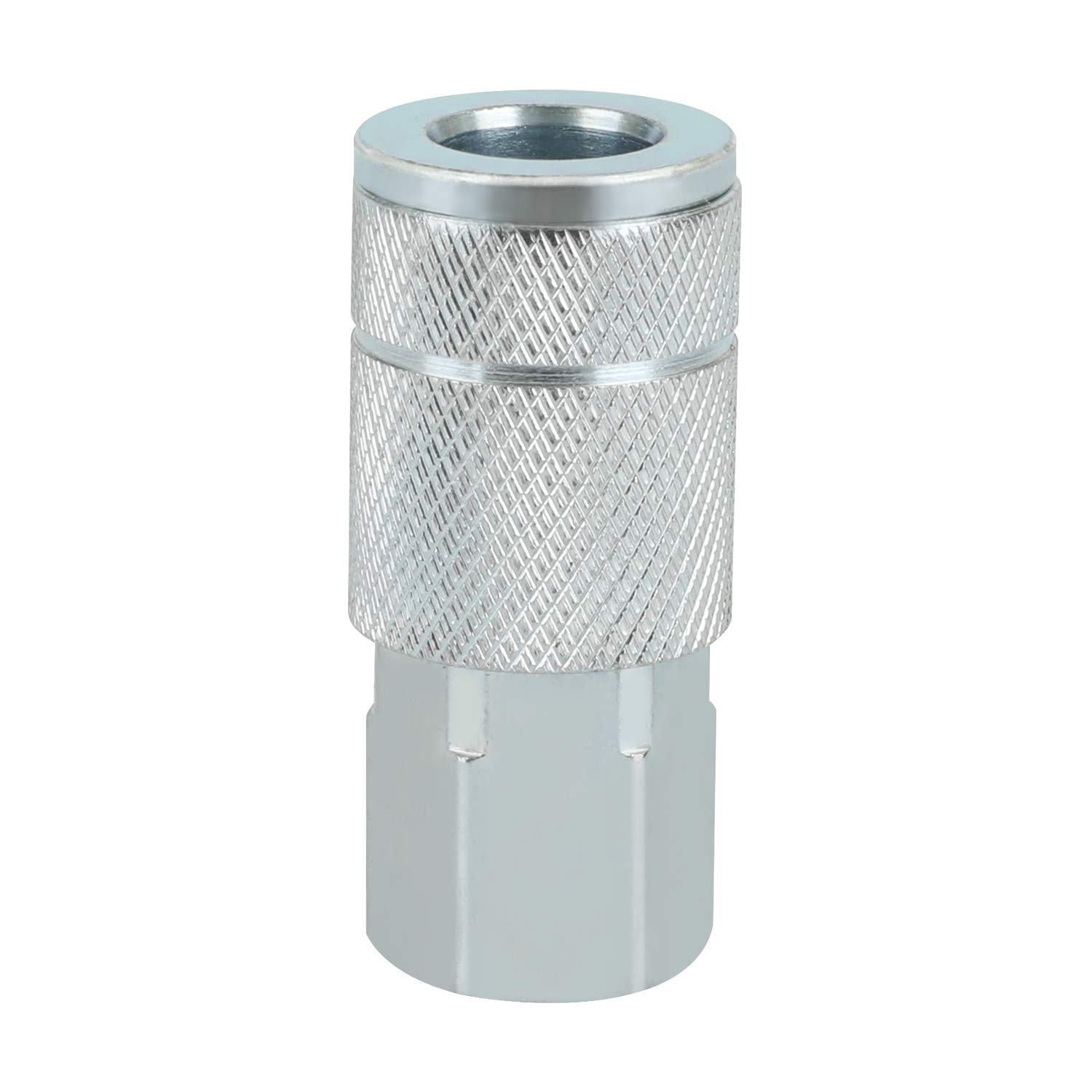 Photo 1 of WYNNsky Automotive Air Coupler Set, 3/8 Inch Flow Size, 3/8 Inch FNPT Threads Size, Steel Air Compressor Accessories Fittings