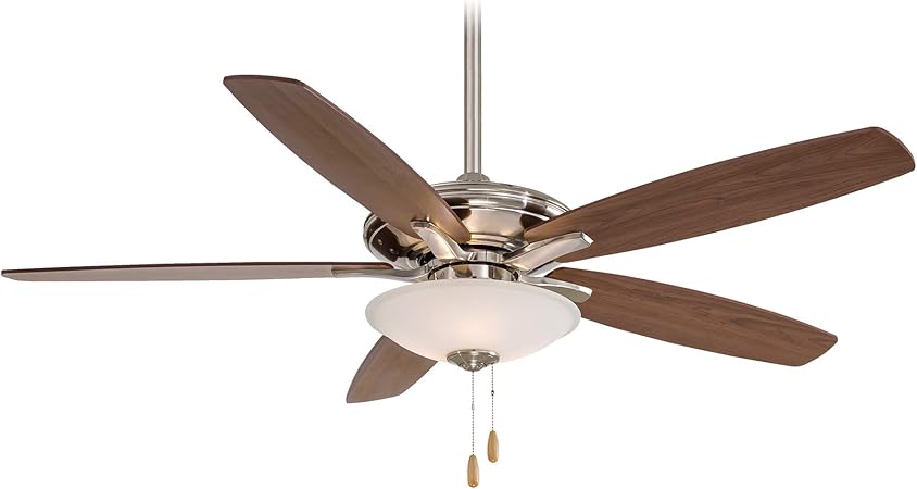 Minka Aire F522 Bn Mojo 52 Ceiling Fan With Light Brushed