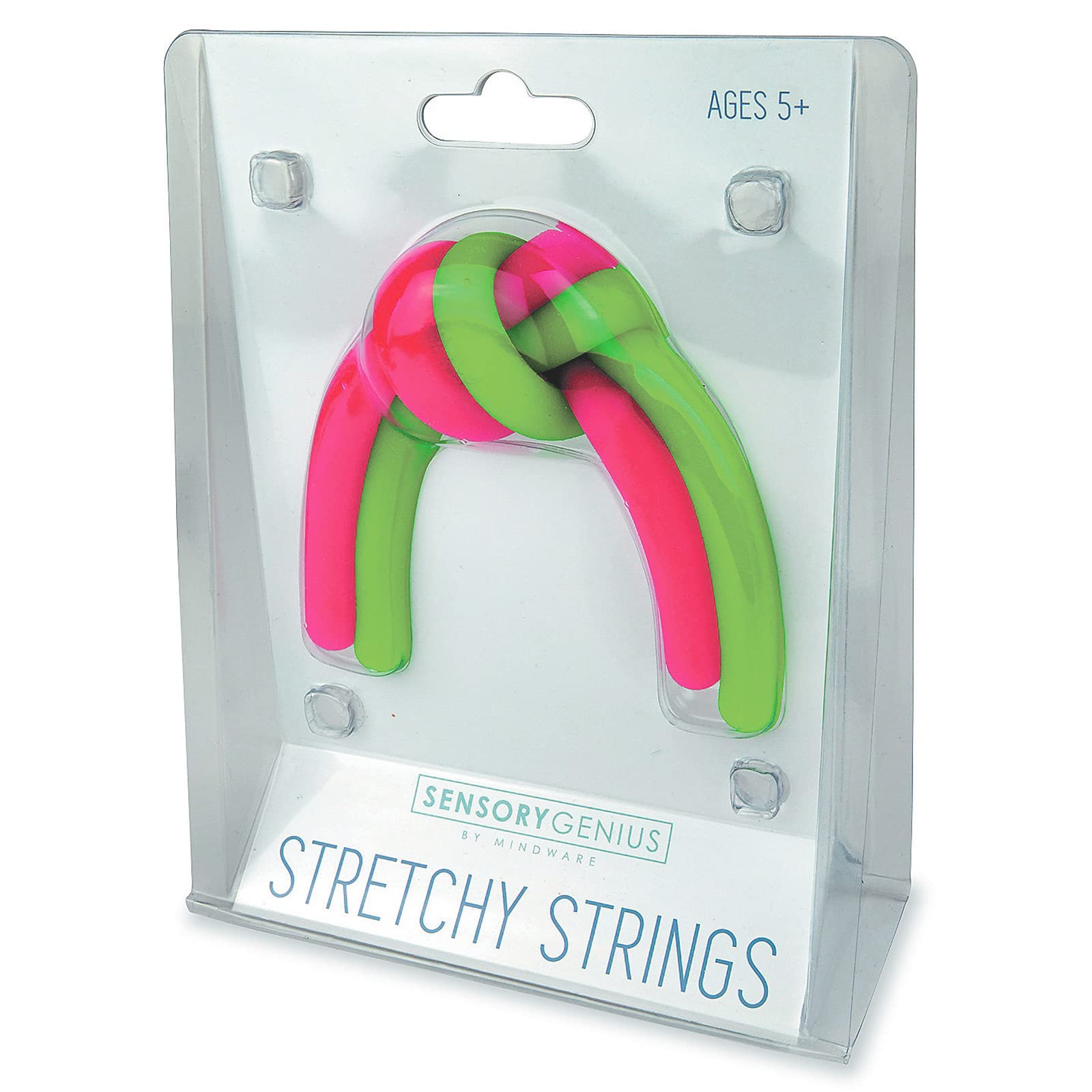MindWare Sensory Genius Stretchy Strings | Stress Relieving Toy | Ages 5+ | 1 Player