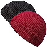 Trawler Beanie Watch Hat Roll up Edge Skullcap
