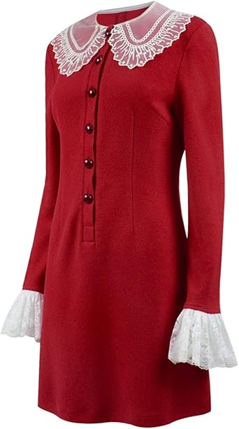 red dress coat