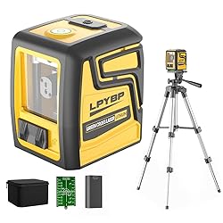 LPYBP 360° Laser Level with Tripod,100ft/30m Self