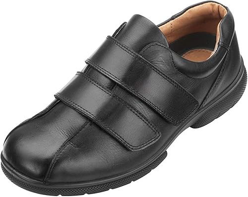 extra wide soft leather shoes