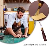 BAOMUMAYE Leather Edger Multifunction Edge Beveler High Low Foot DIY Craft view 5