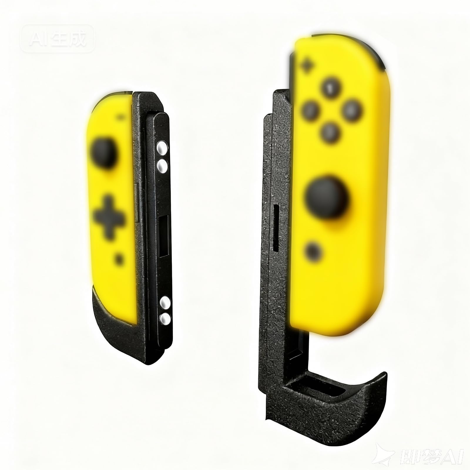 Agamino Controller Connecting Adapter Compatible with Switch 2, Magnetic Ergonomic Grip Adapter for Switch Joy-Con Connecting to 2 Console