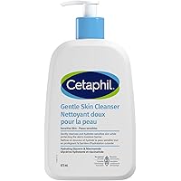 Cetaphil Gentle Skin Cleanser (473ml) - Hydrating Face Wash & Body Wash - Ideal for Sensitive, Dry Skin - Non-Irritating, Fra