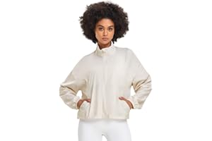 VUTRU Women's UPF 50+ Sun Protection Jacket Lightweight Windbreaker Jacket with Pockets