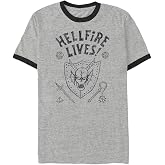 Stranger Things Men's Stranger Things Men's Hellfire Lives Marker Short Sleeve Tee