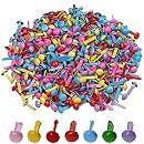 Colorful Paper Flower Brads For DIY Alubm, Scrapbooking Embellishment