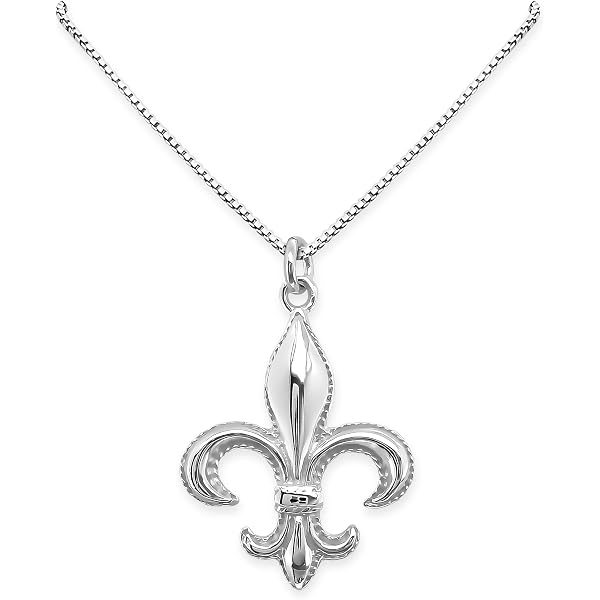 Broche Ou Pendentif Filigrane Argent Sterling 925 - Fleur Stylisée, Occasion Ou Antique