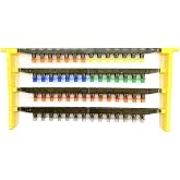 JZBZ Queen Rearing Kit,Grafting Frame Bar,Bee Cell Cups,Beekeeping Holder | Nicot Supplies,DIY Raising Tool Quality,Breeding System Rail,Colorful Black Material,Complete Apiculture