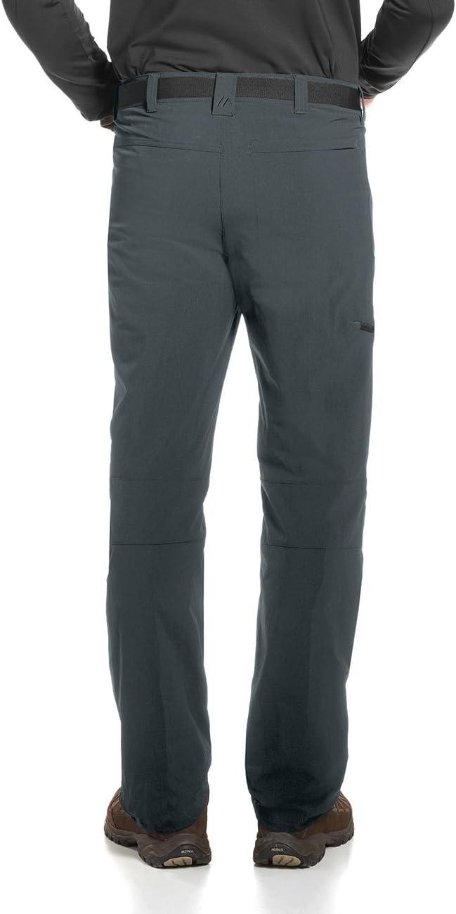 maier sports Men's Oberjoch Hiking Pants, Lined Outdoor Pants, Elastic Trekking Pants Graphite, 38W / 35L - Image 3
